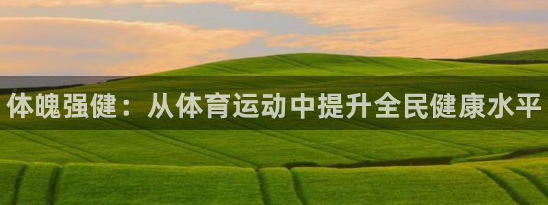 海南凯发官网下载发展怎么样：体魄强健：从体育运动中提升全民健