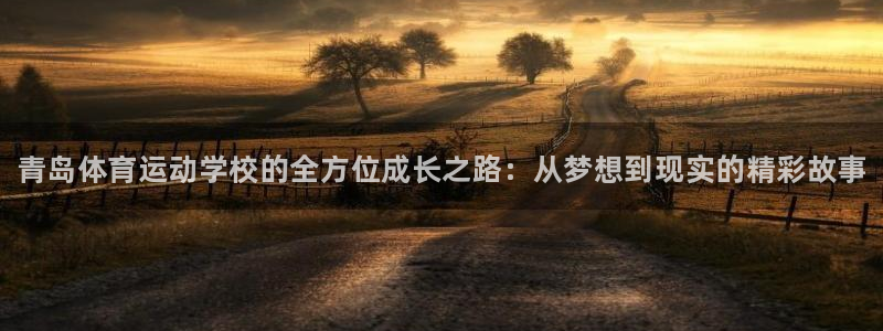 凯发官网下载平台是正规平台吗知乎：青岛体育运动学校的全方位成