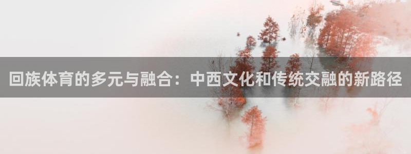 凯发官网下载娱乐：回族体育的多元与融合：中西文化和传统交融的